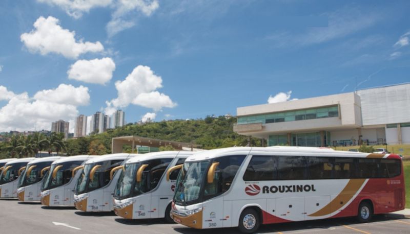 Frota ônibus executivo Rouxinol