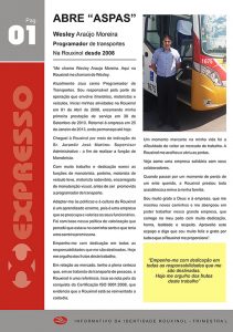 Jornal Expresso Rouxinol - Nº10 pag 1