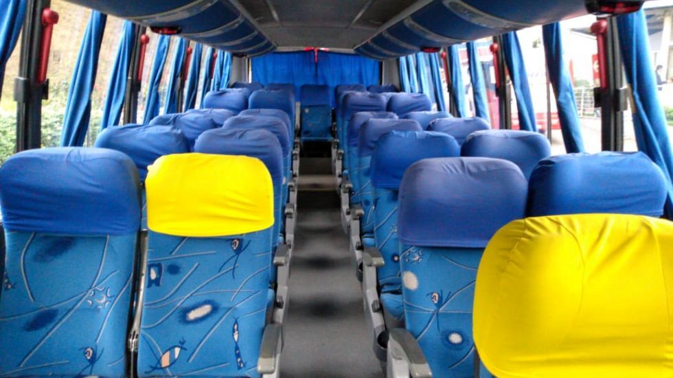Micro-ônibus convencional Volare 2013 - 33 lugares